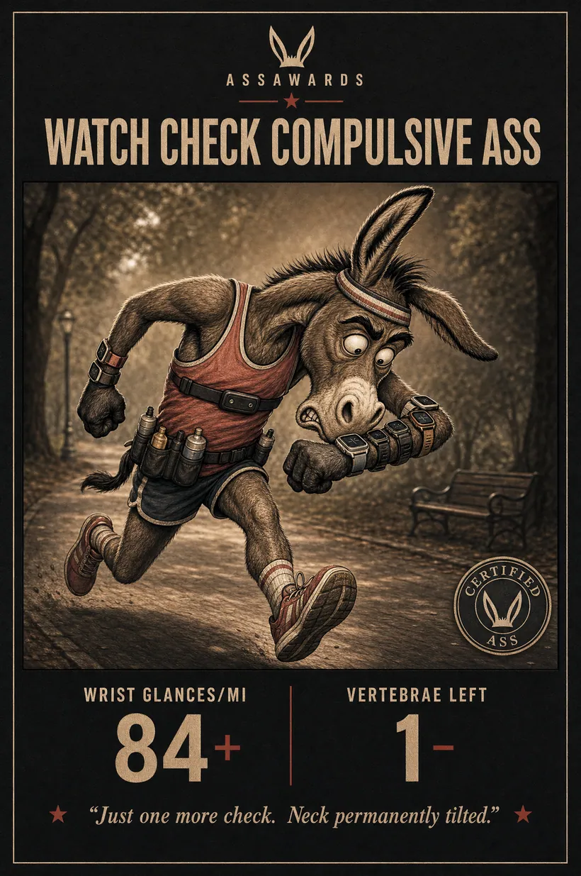 Watch Check Compulsive Ass certified ass award title card